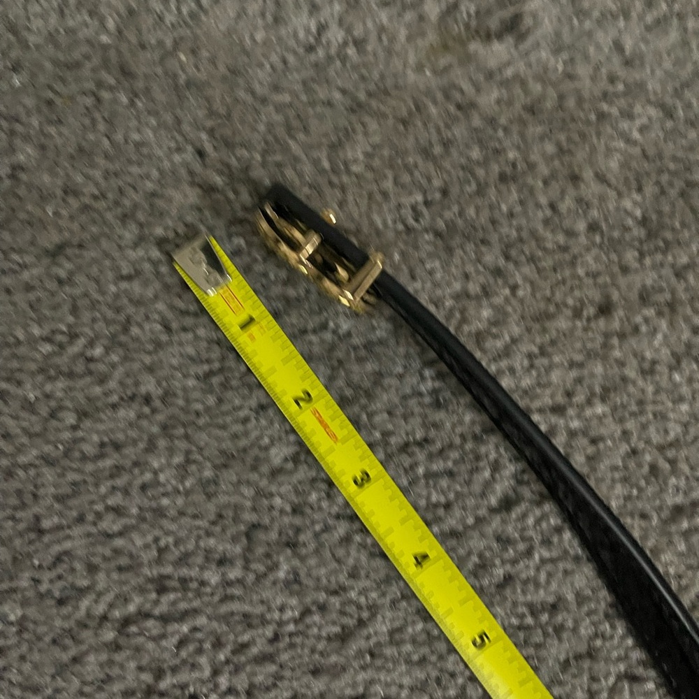 Black Designer Women's Belt - Picture 5 of 6